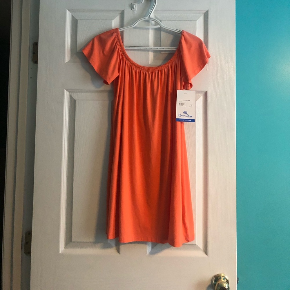 Quiet Storm Off The Shoulder Sundress